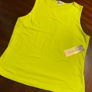 Derek Heart Women's Bright Yellow Tank Top